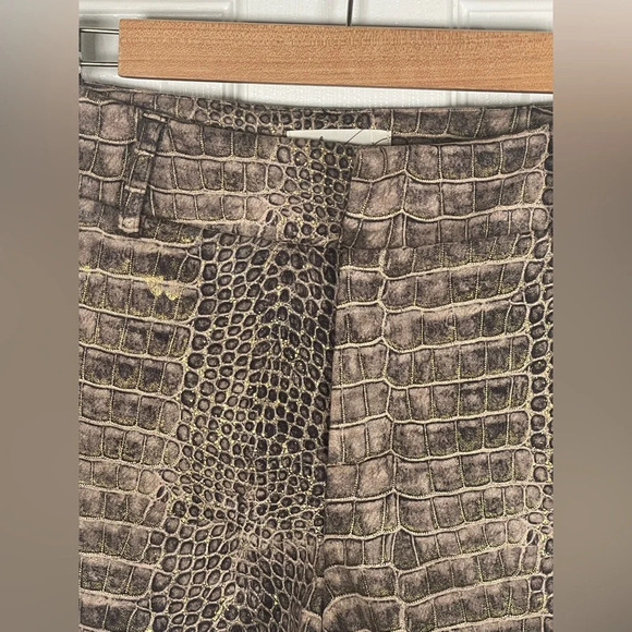 Before You Collection Crocodile Print Shorts NWT Small - Picture 3 of 10